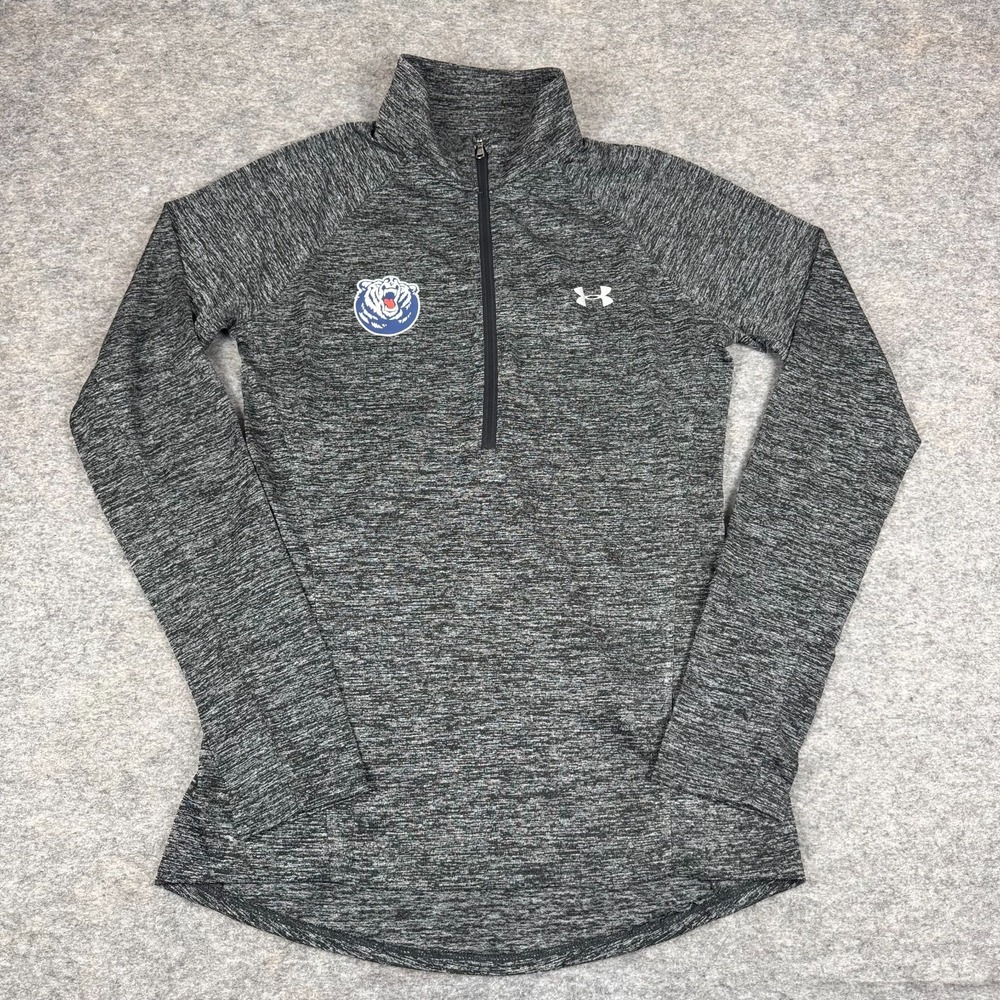 Under Armour Tech 1/2 Zip Pullover Shirt Loose Belmont Bruins Womens Small S